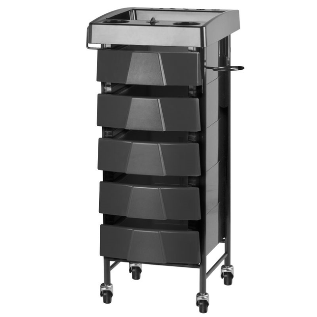 Kapperswagen Gabbiano 008 – zwart – foto 1