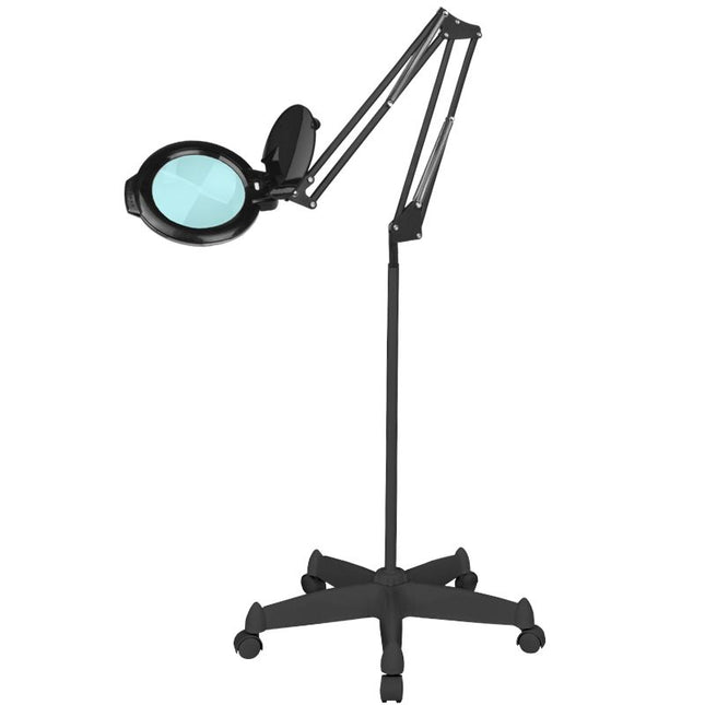 Lampe loupe LED Moonlight 8013/6 Noir avec support – photo 1