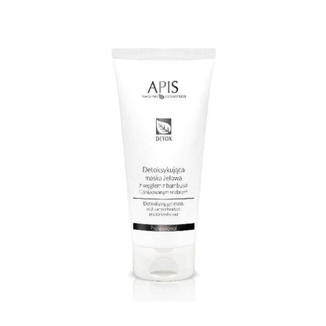 Gelmaske Apis Detox mit Bambuskohle und ionisiertem Silber 200 ml – Bild 1
