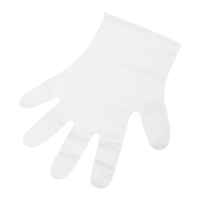 Einweg-Folienhandschuhe 100 Stück 6G 26 × 24 – Bild 1