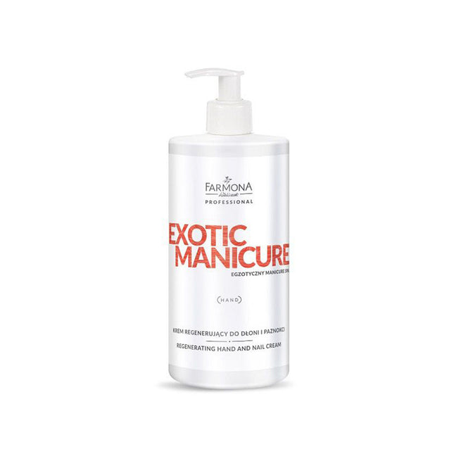 Hand- en nagelcrème Farmona Exotic Manicure regenererende 500 ml – foto 1