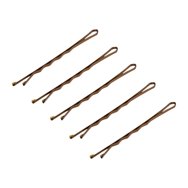Hairdressing pins E57 120 pieces 5.6 cm gold – image 1