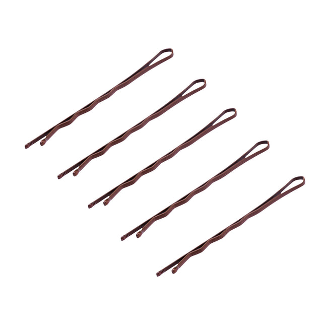 Hairdressing pins E58 120 pieces 5.6 cm copper – image 1