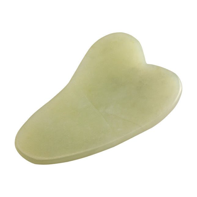 Jadeïet gua sha steen voor gezichtsmassage – foto 1