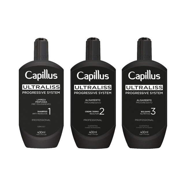 Nanoplastia-behandeling Capillus Ultraliss set voor nanoplastie behandeling 3 × 400 ml – foto 1
