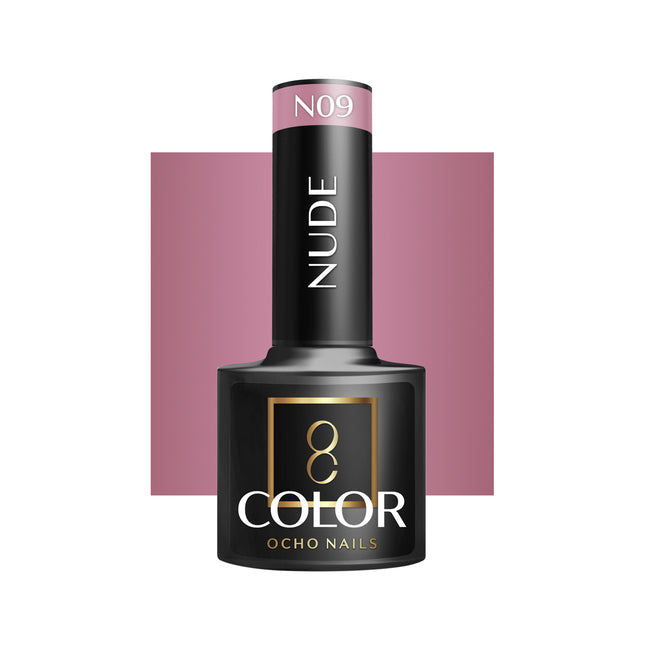 Vernis semi-permanent Ocho Nails nude N09 – 5 g – photo 1