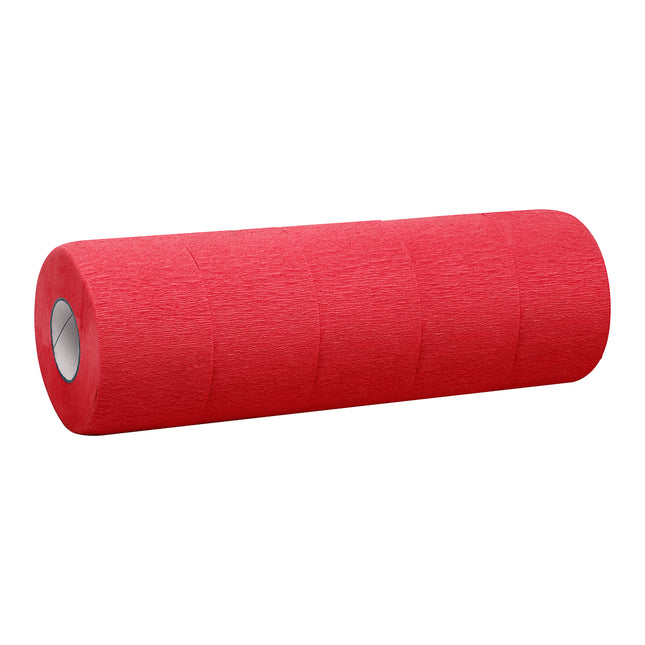 Papieren kraag 5 stuks rood – foto 1