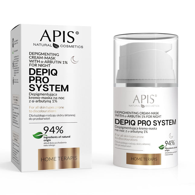 Nachtcrèmemasker Apis DEPIQ PRO SYSTEM depigmenterend 50 ml – foto 1