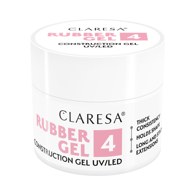 Claresa Rubber Builder Gel 4 45 g – Bild 1