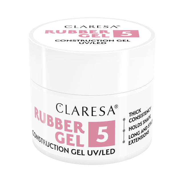 Aufbaugel Claresa Rubber 5 45 g – Bild 1