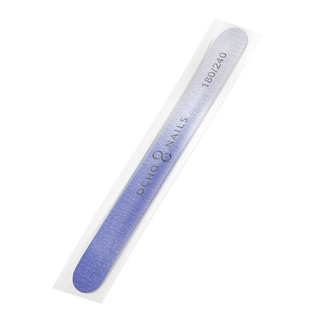 Lime à ongles droite Ocho Nails 180/240, 1 pièce, emballage de sécurité, couleur – photo 1