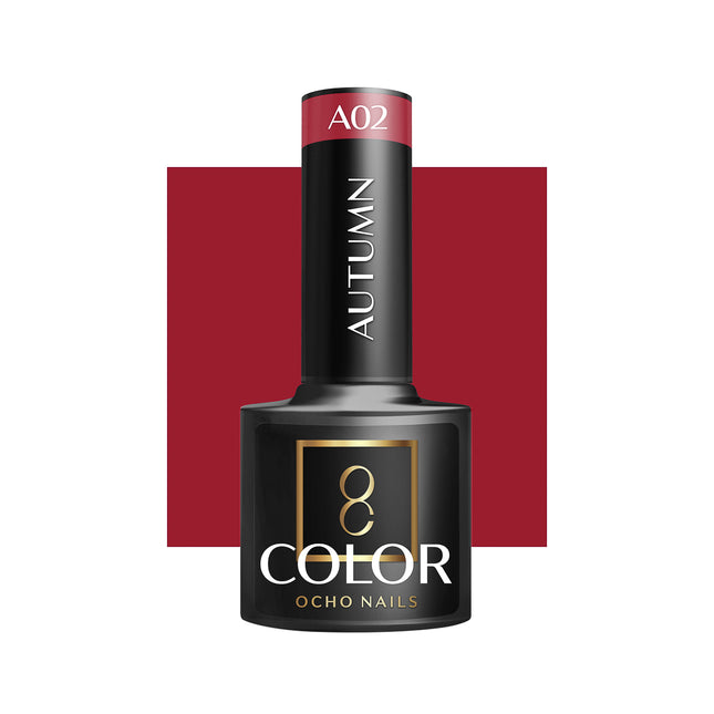 Hybride nagellak Ocho Nails Autumn A02 5 g – foto 1