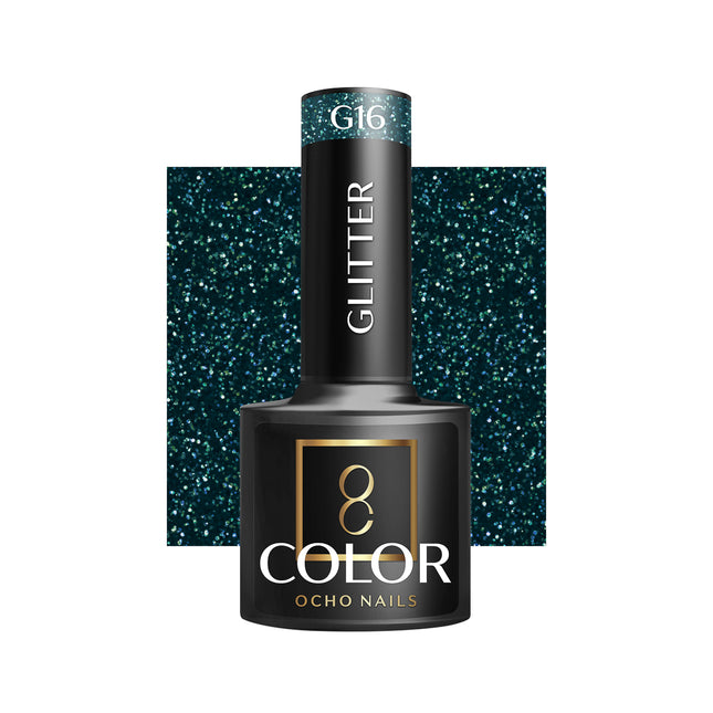 Vernis semi-permanent Paillettes Ocho Nails G16 5 g – photo 1