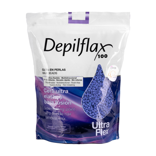 Ontharingswax Depilflax 100 – mauve, met titaniumdioxide – foto 1