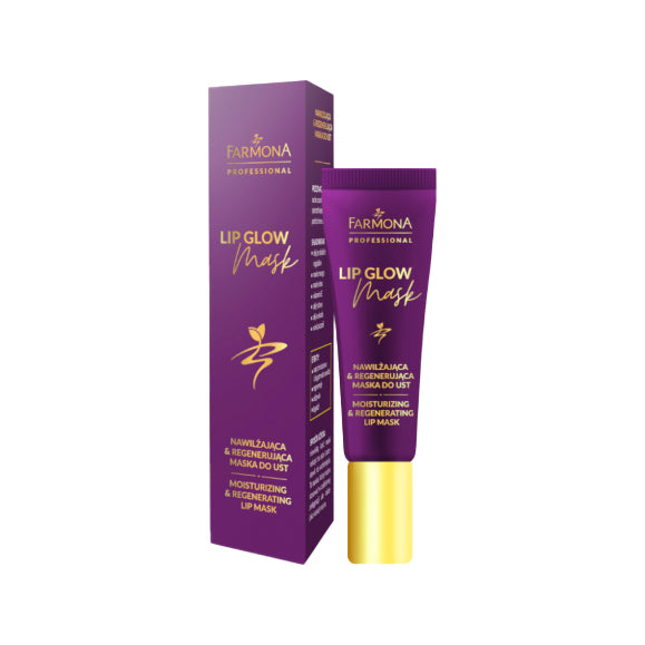 Lippenmaske Farmona Lip Glow – feuchtigkeitsspendend und regenerierend, 12 ml – Bild 1