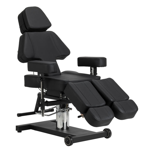 Fauteuil de tatouage Pro Ink 605 avec réglage en douceur – noir – photo 1
