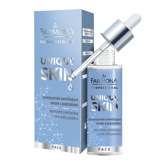 Serum Farmona Unique Skin – intens hydraterend met peptiden 30 ml – foto 1