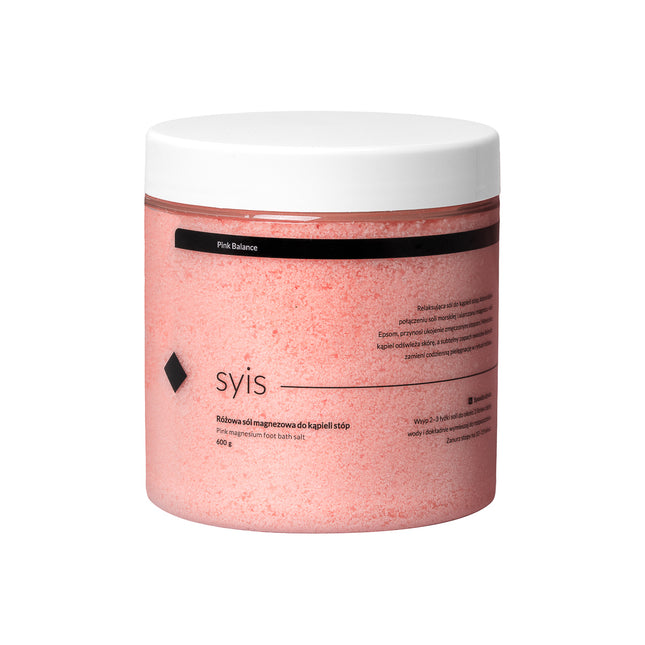Voetenbadzout Syis Pink Balance magnesium 600 g – foto 1