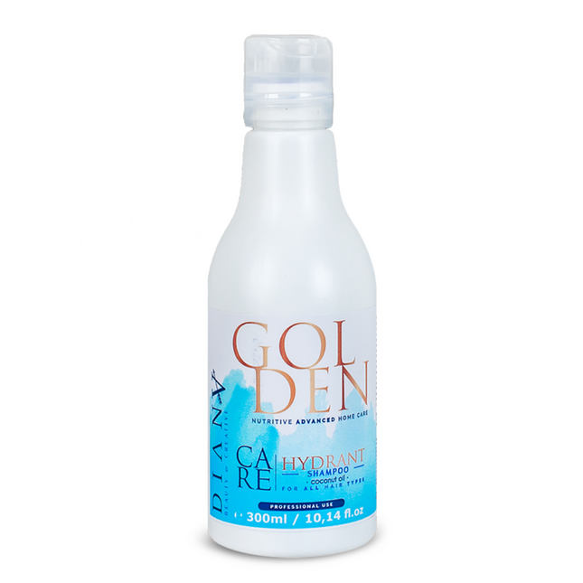 Thuisverzorgingsshampoo Golden Blue Protein – Hydraterende shampoo met violet pigment voor blond haar – 300 ml – foto 1