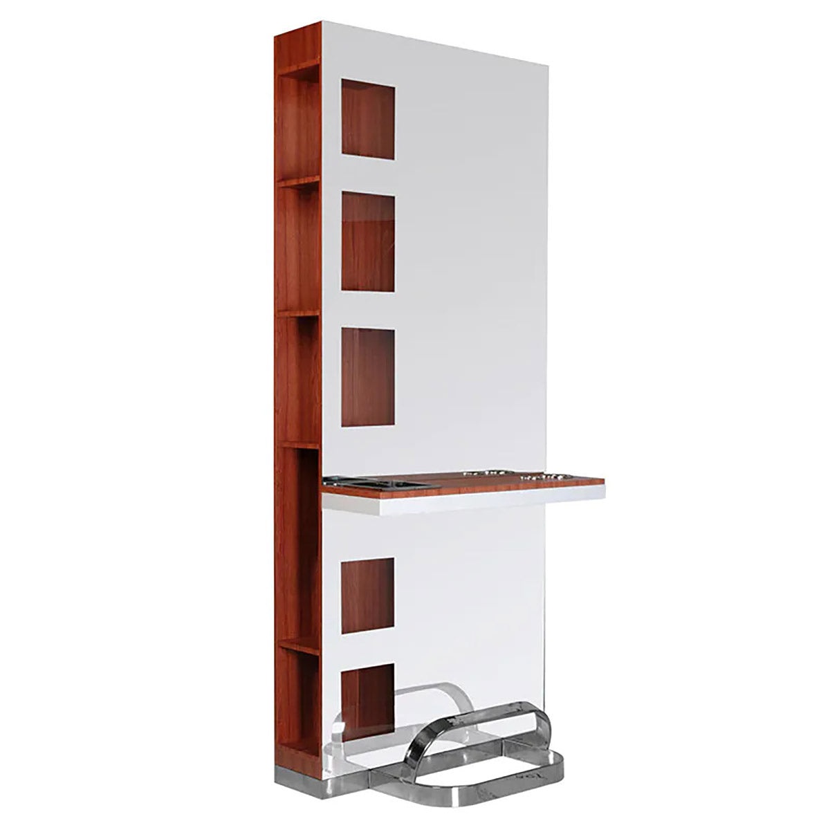 Wandconsole of dubbelzijdige kappersconsole: werkplekken plannen