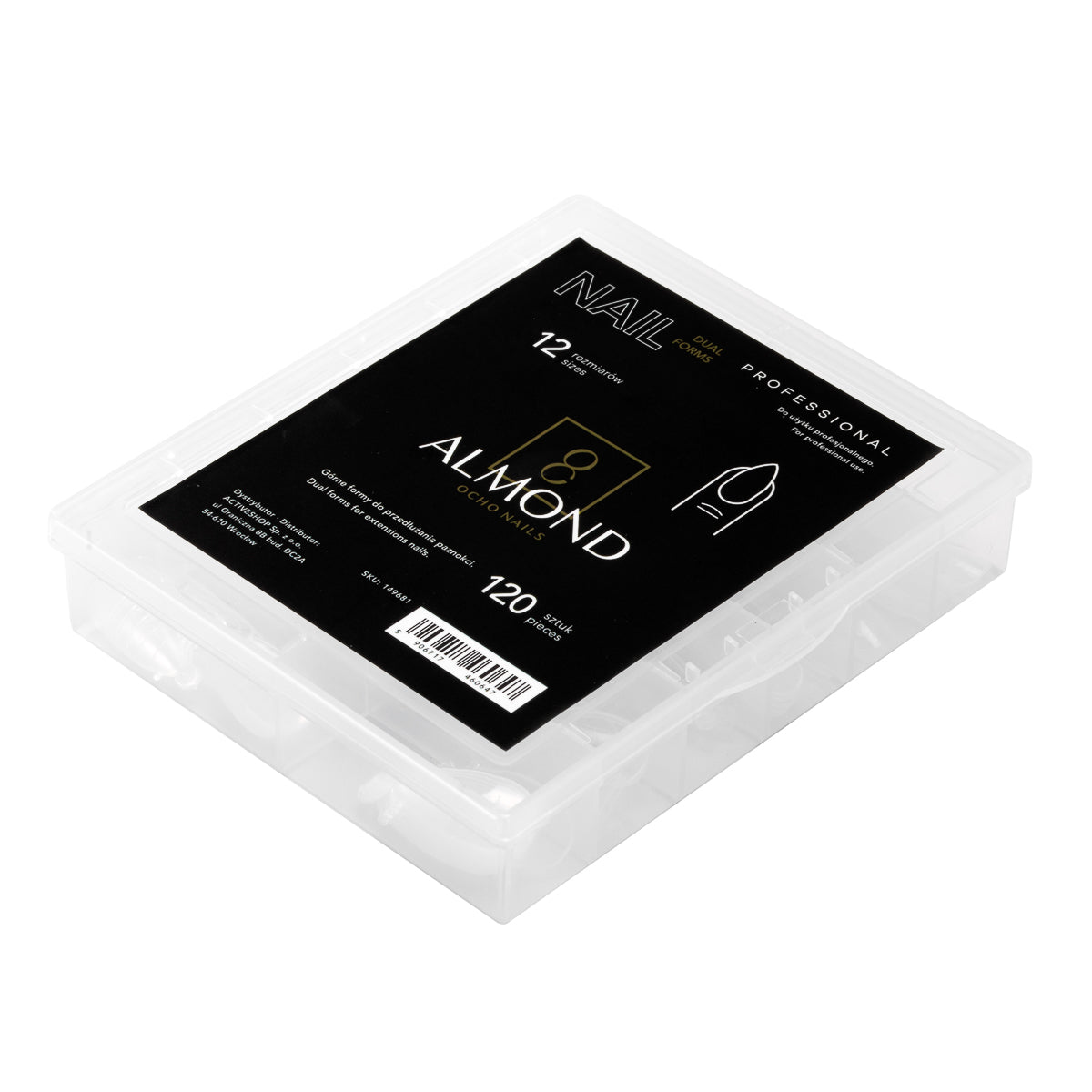 Ocho Nails dual forms kiezen: amandel, ballerina of square en de juiste maat