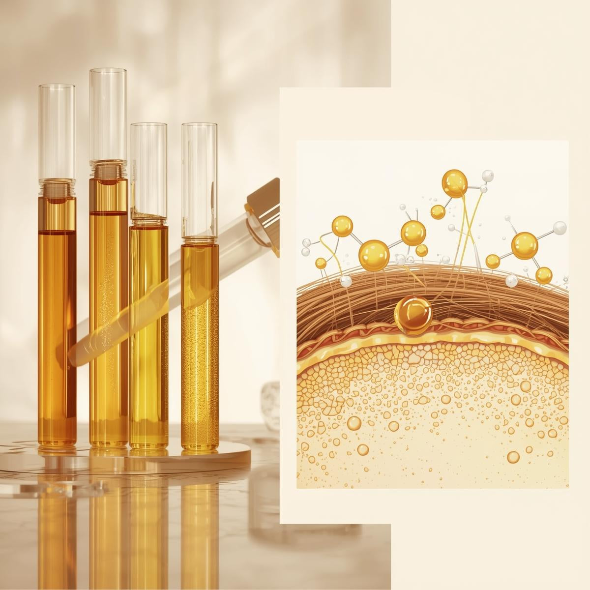 Actieve oliën in haarproducten – Wetenschap of marketing?