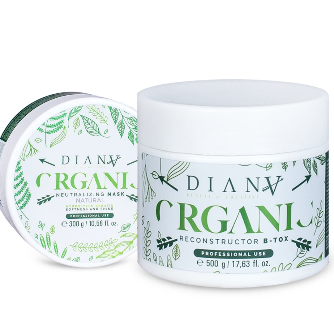 Organic Reconstructor treatment and neutralising mask set 500 g + 300 g