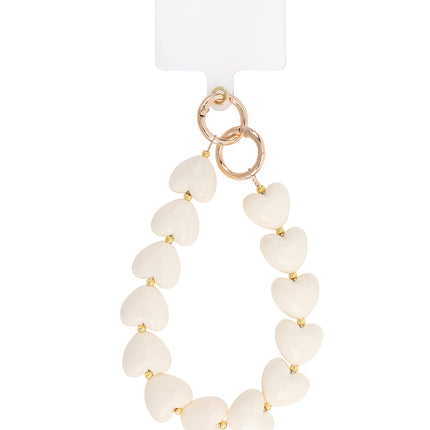 Classy hartvormig telefoonkoord