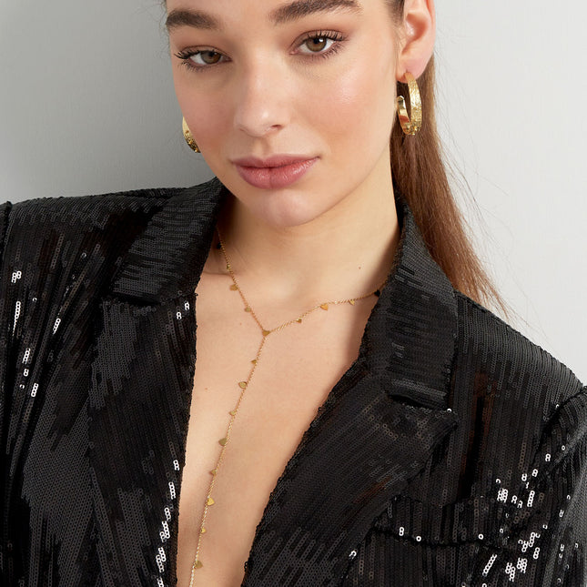 ketting coins met middenstuk