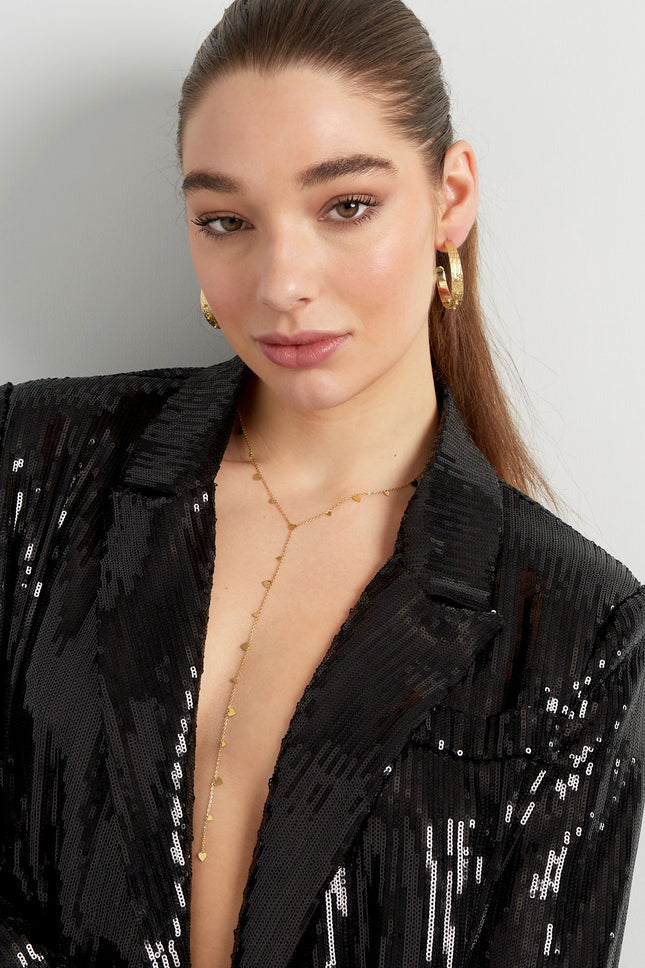 ketting coins met middenstuk