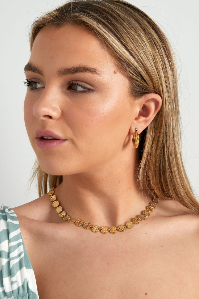 ronde vintage ketting