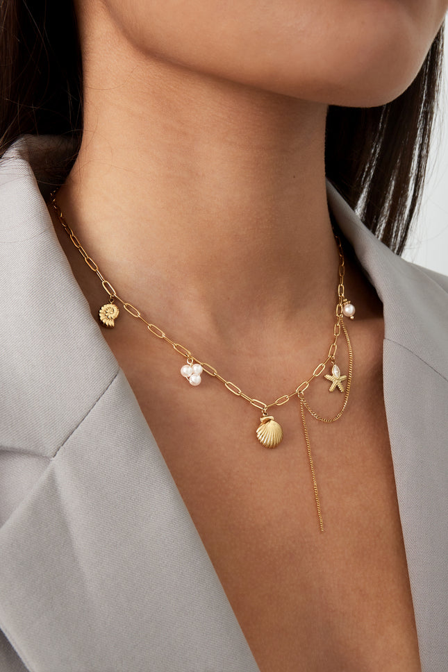 sea shell ketting