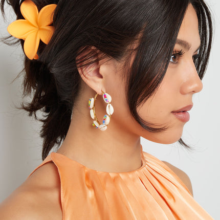 Haarklem bloem - Plastic