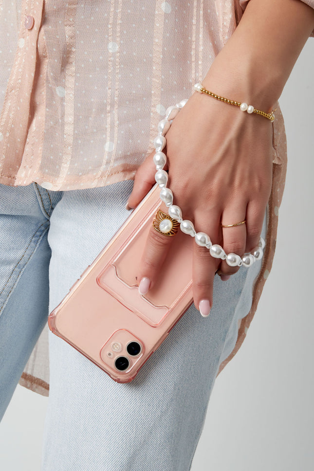 Telefoonkoord parels