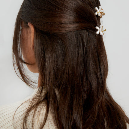 pearl flower haarclip