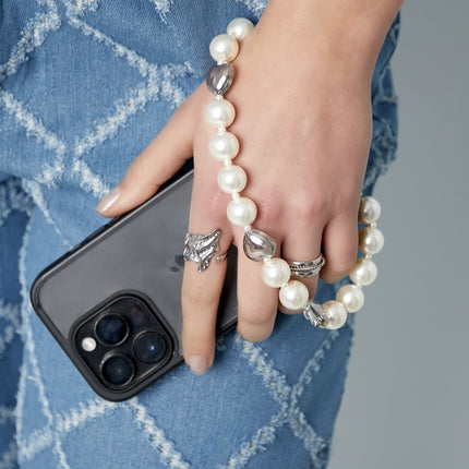 telefoonkoord heart of pearl