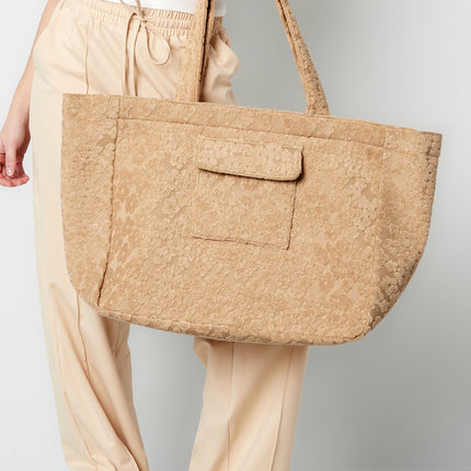 Grote flower girl tas