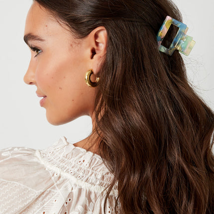 Haarclip in meerdere kleuren Bruin Sheet Material