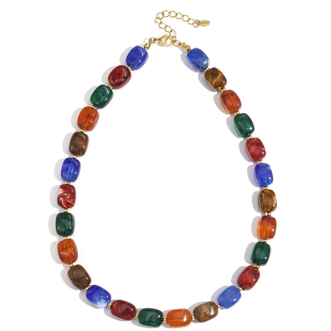 Acryl kralenkettingen Kralen Retro Daily Classic-serie Damessieraden