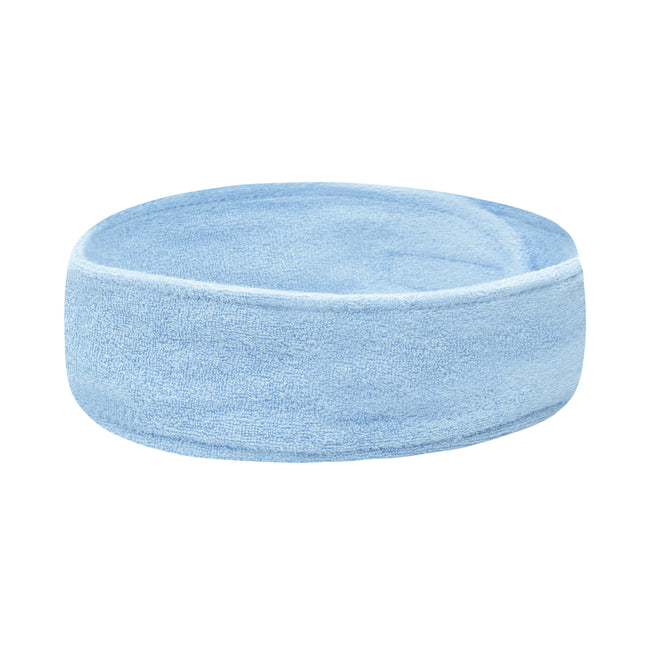 Opaska frotte – niebieska – zdjęcie 1