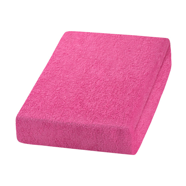 Drap en éponge – rose – photo 1