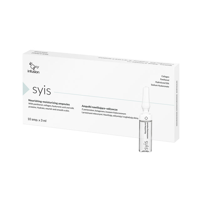 Ampoules Syis moisturizing and nourishing 10 × 3 ml – image 1