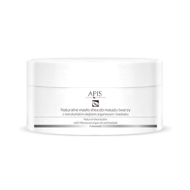 Sheabutter Apis natural mit Arganöl zur Gesichtsmassage 100 g – Bild 1