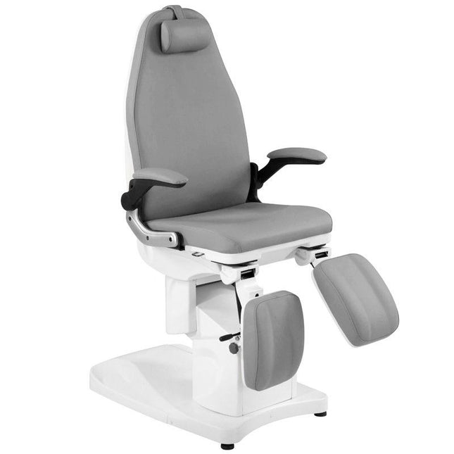 Electric podiatry treatment chair Azzurro 709A – 3 Motors – gray – image 1