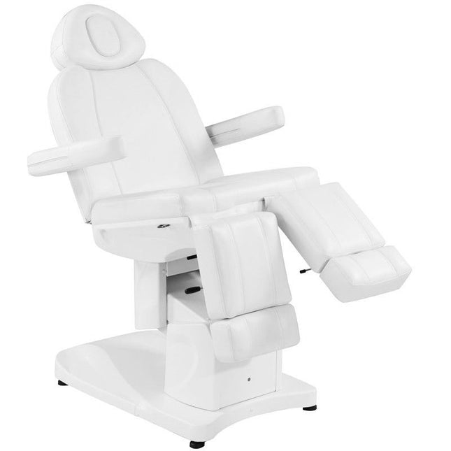 Electric beauty chair Azzurro 708AS Pedi – 3 Motors – white – image 1