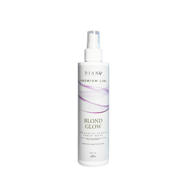 10 in 1 Blond Glow  Leavein spraymasker met paarse pigment voor blond haar, 250 ml