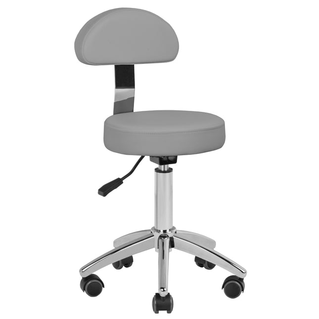 Cosmetische kruk 304 – grijs – foto 1