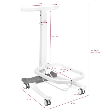 comfort-pedicure-tray-on-wheels-lift-function-2096