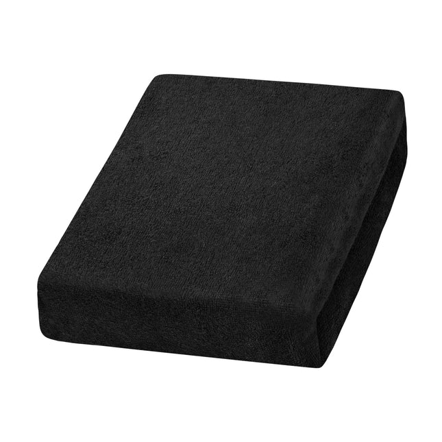 Drap en éponge – Noir – photo 1