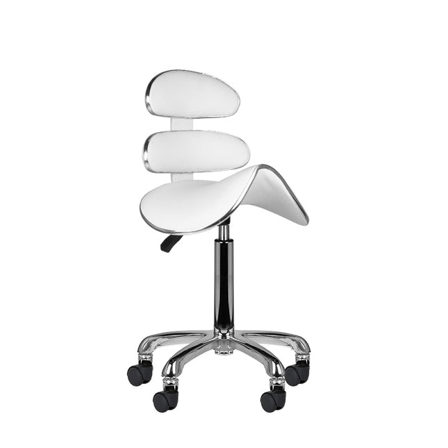 Beauty stool Roll Speed AM-880 – white – image 1